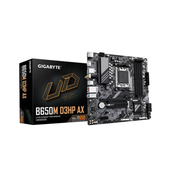 GIGABYTE B650M D3HP AX AM5 DDR5 Wi-Fi 6E Motherboard